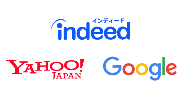 Yahoo!+Googleの提携に加え,Indeedとの提携も可能