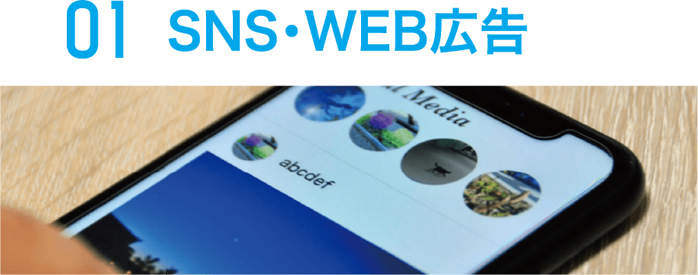 01 SNS・WEB広告
